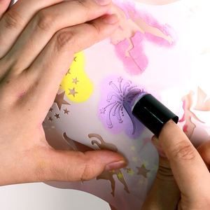 ชุดลายฉลุพิมพ์ลายสำหรับเด็กศิลปะบนใบหน้าแบบใช้ซ้ำได้ลายสักแต่งหน้าวันฮาโลวีนวันหยุดสำหรับสัตว์เลี้ยง - Product Image 5