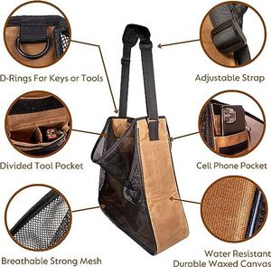 Bolsa de forrajeo-Kit de forrajeo con bolsa y cuchillo, bolsa de setas-Bolsa de setas Morel, kit de forrajeo-Bolsa de caza de setas - Product Image 6