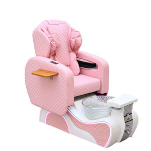 Sillón de Manicura y Pedicura Multifuncional de Lujo en Acrílico para Salón de Belleza y Spa, con Baño de Pies con Masaje Eléctrico - Product Image 1