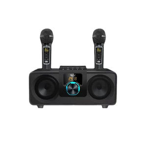 Sistema de Karaoke Portátil K8 para Fiestas en Casa y KTV, Todo en Uno, con Subwoofer de 30W y Micrófonos Dobles - Product Image 6