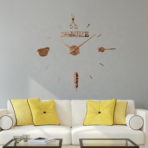 Orologio da <span class=keywords><strong>parete</strong></span> con adesivo decorativo per la casa all'ingrosso 3D design senza cornice <span class=keywords><strong>orologi</strong></span> da <span class=keywords><strong>parete</strong></span> fai da te - Product Image 4