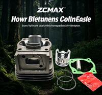 Kit cylindre-piston ZCMAX 40/5 44/5 pour débroussailleuse 2 temps, pièces de rechange pour outils de coupe-herbe