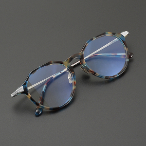 Shenzhen, venta al por mayor, marcos de gama alta, gafas anti-azules para ordenador masculino, se pueden combinar con lentes, gafas de titanio para mujer - Product Image 2