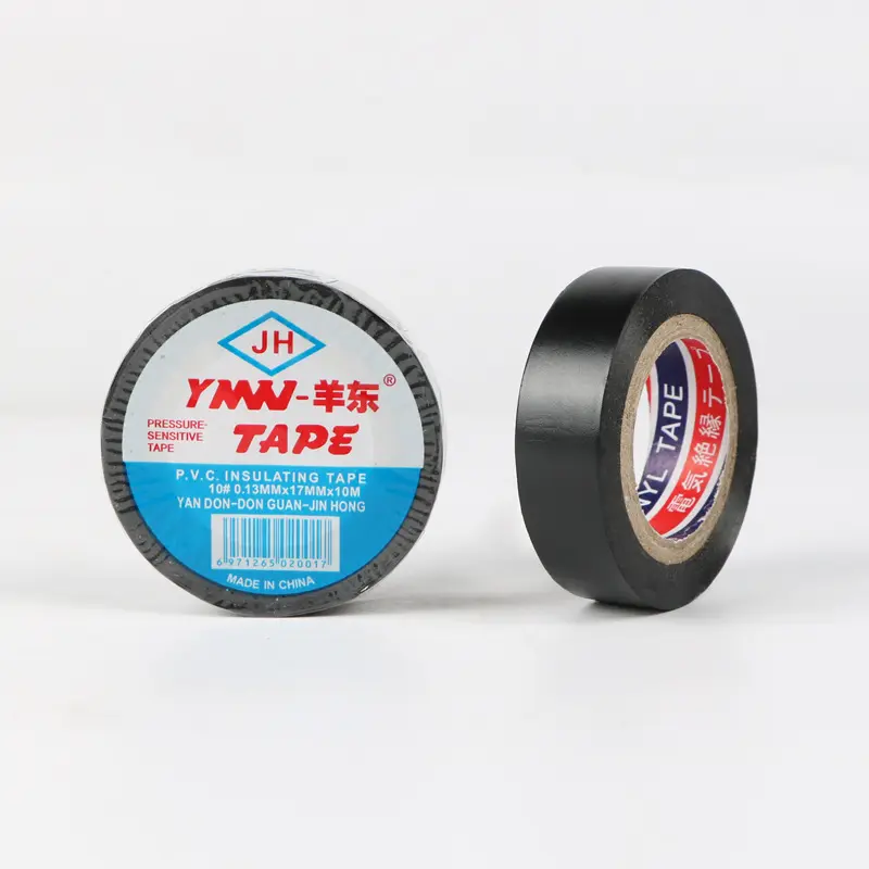 Factory directly pvc electrical insulation tape log roll 3m temflex pvc vinyl electrical insulating tape