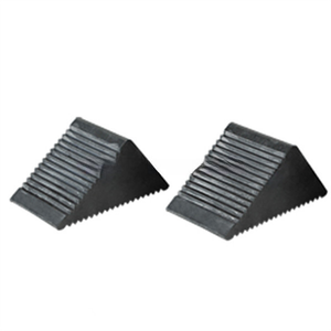 Équipement de stationnement sécurisé, efficace et durable, cales de roue antidérapantes en caoutchouc pour camions, marque Datong, noir, garantie 12 mois - Product Image 1