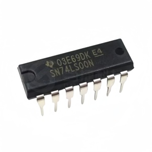Gói sn74ls00n nhúng-14 <span class=keywords><strong>74ls00</strong></span> 2 đầu vào bốn và <span class=keywords><strong>logic</strong></span> không cổng IC mới gốc xác thực - Product Image 1