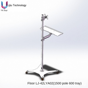 LJ-42 tất cả-trong-một công nghiệp hợp kim nhôm máy tính hỗ trợ khung tầng loại loạt hiển thị khung 90 độ nghiêng thiết bị mới - Product Image 3