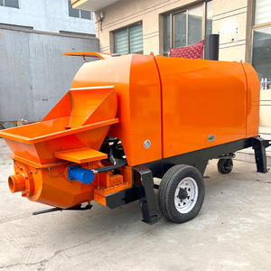 セメントモルタルスプレーポンプミニコンクリートポンプ機械 - Product Image 5