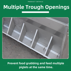 Thiết bị nuôi lợn lợn trung chuyển heo con thép không gỉ đơn đôi bên tự động lợn trung chuyển - Product Image 5