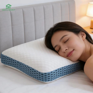 <span class=keywords><strong>Oreiller</strong></span> <span class=keywords><strong>de</strong></span> lit confortable en mousse à mémoire <span class=keywords><strong>de</strong></span> <span class=keywords><strong>forme</strong></span> en <span class=keywords><strong>forme</strong></span> <span class=keywords><strong>de</strong></span> vague, anti-ronflement, soutien du cou, épaule latérale, <span class=keywords><strong>ventre</strong></span> - Product Image 1