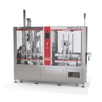 Shanghai Fabrication Azote Automatique Double Voies Café En Poudre Lait En Poudre Nespresso K-cups Remplissage Machine De Scellage