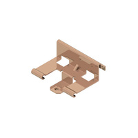 Fabrication sur mesure de tôles métalliques, découpe laser, pliage CNC, soudage, assemblage, boîtier électrique en acier thermolaqué rouge