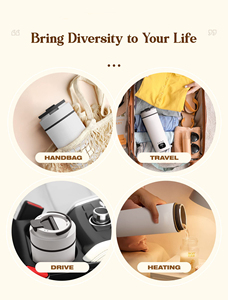 Bouilloire numérique portable <span class=keywords><strong>pour</strong></span> <span class=keywords><strong>voiture</strong></span> Voyage <span class=keywords><strong>Électrique</strong></span> Mini <span class=keywords><strong>Thermos</strong></span> Eau rapide Chaudière bouteille Chauffage Tasse Bouilloire thermique portable - Product Image 3
