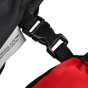 Gants de ski chauffants noirs et rouges, doublés de polaire, isolés thermiquement, rechargeables, pour sports de plein air, cyclisme, adultes, unisexes - Product Image 4