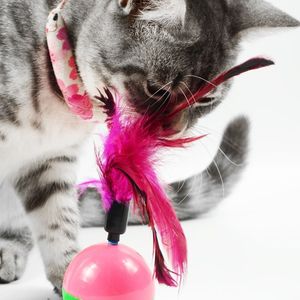 Juguetes para gatos, ratones de juguete que se voltean, juguetes autoentretenedores para gatos, juguetes para estimular a los gatos, juguetes divertidos para gatitos, artículos para mascotas - Product Image 1