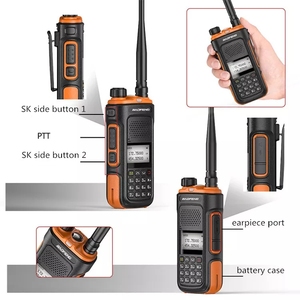 Baofeng <span class=keywords><strong>Walkie</strong></span> Talkie BF-UV10L UHF di động ham đài phát thanh 128chs 5 Wát hai cách đài phát thanh FM thu phát <span class=keywords><strong>Interphone</strong></span> thông tin liên lạc - Product Image 1