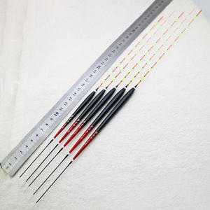 ナノスリムブラックフロート垂直ブイレイクボトムフィッシング敏感軽いバイツ野生のコイティラピア厚いテールマーカー混合 - Product Image 5