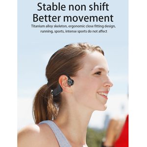 Auriculares Deportivos Inalámbricos de Conducción Ósea DG06, 29 Gramos, Ligeros, Flexibles, Resistentes al Agua IPX6, Auriculares Bluetooth - Product Image 5