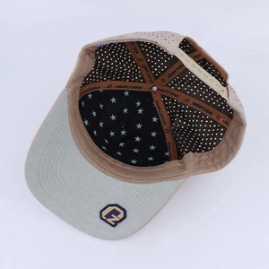 Gorra de Golf Deportiva de Alta Calidad, Original, con Logotipo de Goma Personalizado, Impermeable, Unisex, Gorra de Béisbol de 5 Paneles con Hebilla Metálica - Product Image 5