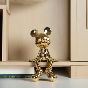 Statuetta di Topo in Resina, Kit Garage Kit, Decorazione Lusso Leggero per Soggiorno, Stile IG, Regalo per la Casa di Tendenza, Vetrina - Product Image 2