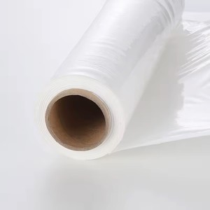 Factory Price PE Plastic Wrap Roll Warehouse <b>Packaging</b> <b>Material</b> for Moving, Packing Self-Adhering Pallet Wrap Film - Product Image 2