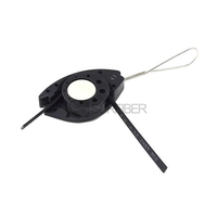 Kabel Serat Optik Tembaga G652D 2 hingga 3mm dengan Penjepit Ikan untuk Instalasi Kabel FTTH dan Kabel Udara