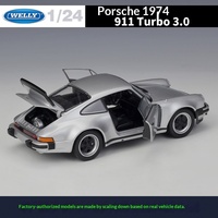 WELLY 1:24 Modèle de voiture miniature en alliage métallique avec pneus en caoutchouc pour garçons de 14 ans et plus, collectionneurs, présentation, cadeau
