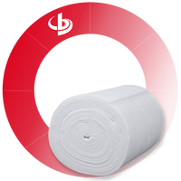 BOSHENG Couverture isolante en fibre céramique moderne et écologique, résistante aux hautes températures (1260°C), épaisseur 13mm/25mm, laine céramique réfractaire