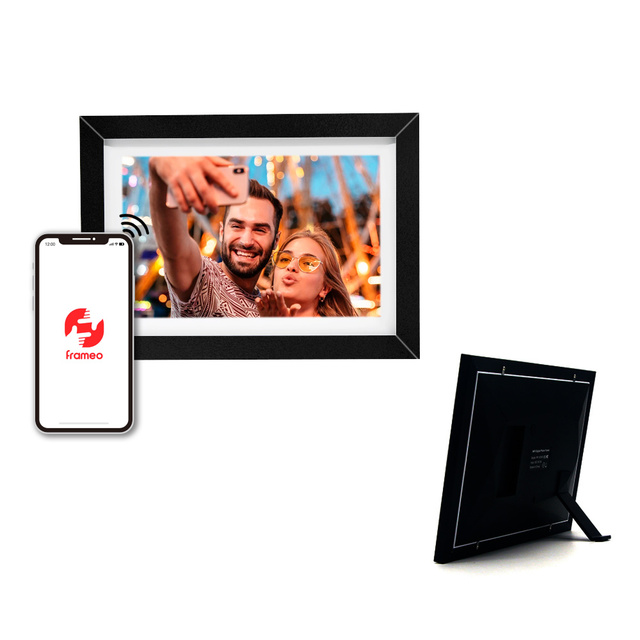 Factory 10.1 Inch Android Digital Photo Frame Smart Touch Screen Wifi Digital Picture Frame Digital with Frameo APP