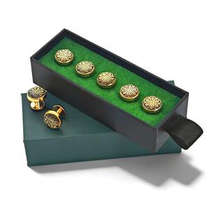 Botón de metal KUNSHUO para Baju Melayu, con diseño personalizado y logotipo, para ropa y camisas malayas. - Product Image 3