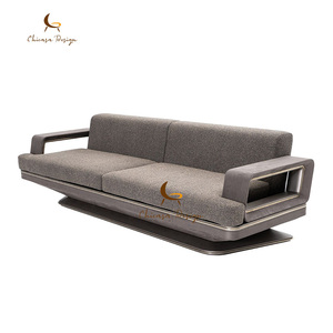 Juego de Muebles de Salón de Diseño de Lujo, Estilo Francés, Modular, Seccional, Tapizado en Tela - Product Image 1