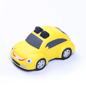 Pelotas Antiestrés Promocionales para Niños y Niñas, Baratas y Populares, en Forma de Autobús, Camión o Coche, Suaves y Coloridas, de PU - Product Image 1