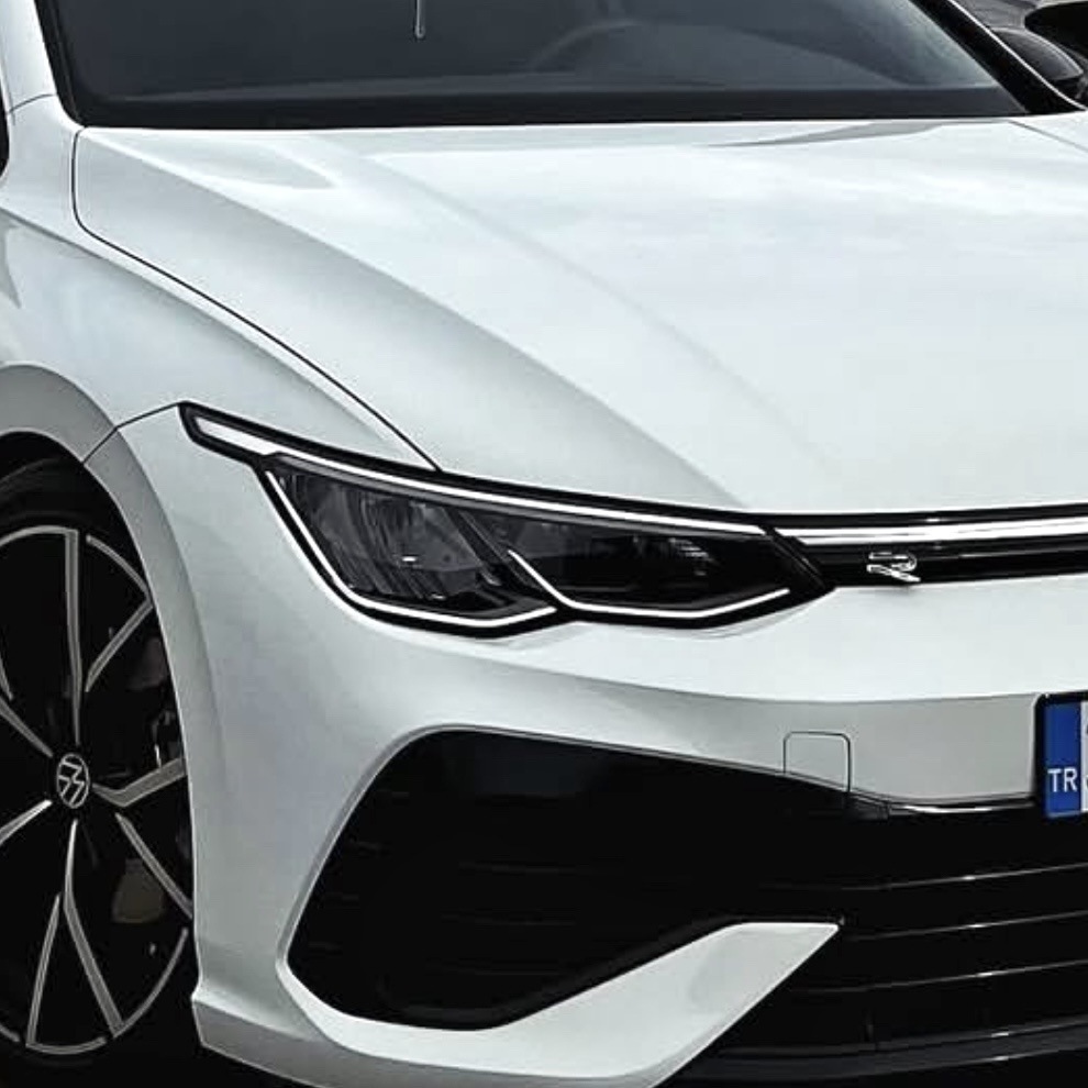 Modèle de ligne argentée de configuration basse de voiture d'origine