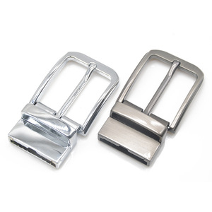 Atacado Logotipo personalizado 35mm liga de zinco homens Metal Pin Buckle para cinto High-end <span class=keywords><strong>Rotating</strong></span> Easy-to-use cintos fivelas para homens - Product Image 3