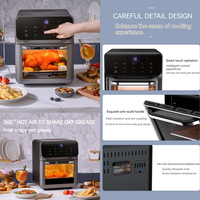 Friteuse à air numérique intelligente sans huile, mini friteuse à air chaude de 15 L, meilleur choix selon Consumer Reports, OEM