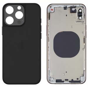 Châssis intermédiaire noir avec coque arrière pour iPhone 14 Pro – Boîtiers de téléphone portable - Product Image 2