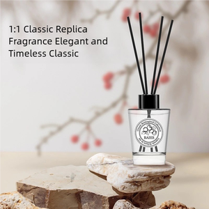 Wholesale Custom Logo <strong>Glass</strong> Bottle Perfume <strong>Diffuser</strong> Luxury Aroma 90ml Essential Oils Aromatherapy Home Decor Reed <strong>Diffuser</strong> Set - Product Image 3