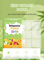 Patch transdermique multivitaminé pour enfants, soutien à la croissance et à l'immunité des enfants, patch vitaminé doux pour la peau, OEM ODM