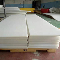 Feuilles de PE rigides HDPE haute densité 500 en jaune, blanc, bleu - Feuilles de plastique en polyéthylène économiques, traitement personnalisé