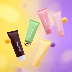 หลอดบรรจุภัณฑ์เครื่องสำอางน่ารัก ขนาด 10 มล. 30 มล. 50 มล. สีชมพู สีเหลือง ทำจากพลาสติก สำหรับโลชั่น ผลิตภัณฑ์ดูแลผิวหน้า พร้อมฝาเกลียว - Product Image 6