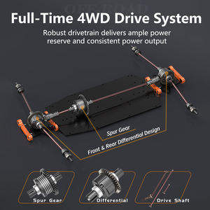 ZD Racing DBX09 RTR 1/9 4WD 70km/h <span class=keywords><strong>Auto</strong></span> RC Desert Truck Brushless con <span class=keywords><strong>Telaio</strong></span> in Lega di Alluminio, Albero di Trasmissione in Metallo, Ammortizzatori a Olio e Luci LED - Product Image 2