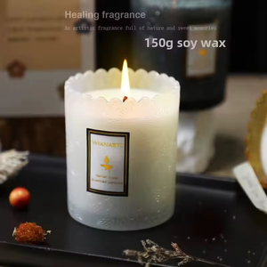 Set de Regalo de Velas Aromáticas Estilo Francés, de Alta Gama, con Grabado, Fragancia de Aceites Esenciales, Sin Humo, Cera de Soja de Baja Temperatura - Product Image 4