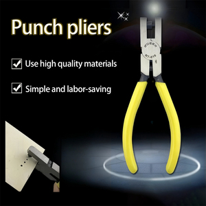 Mini Belt Hole Punch Pliers &amp; <strong>Leather</strong> Punch <strong>Tool</strong> , Spring-Loaded, <strong>for</strong> Watch Straps, Bags &amp; DIY - Product Image 4