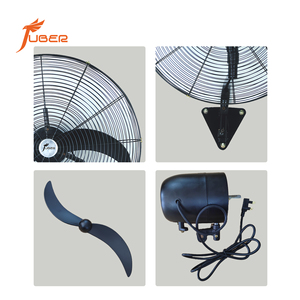 Ventilador de Pared Industrial de 20, 24, 26 y 30 Pulgadas con Aspas Metálicas y 3 Velocidades para Almacenes y Garajes - Product Image 2