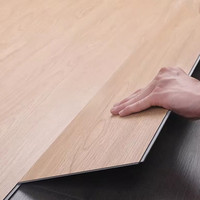 SPC Vinyl-Bodenbelag Holzoptik Laminatboden Klick-Verlegung Verschleißfest Wasserdicht Unterstützt Fußbodenheizung