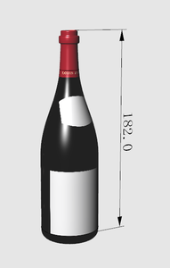 Fabrik verkauf werbe outdoor dekoration riesigen aufblasbaren wein flasche für werbung - Product Image 4