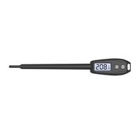 Thermomètre à viande à lecture instantanée Thermomètre alimentaire numérique avec longue sonde pour gril bonbons cuisine BBQ fumeur four huile lait