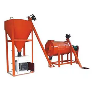 Simple Production Line For Mixing Powder In Dry Powder Mortar Mixing Station