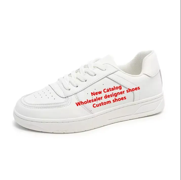 2024 New High Quality Custom Leisure white Shoes Wholesale Leisure Sports off Brand Custom Sneakers With Logo Men's shoes