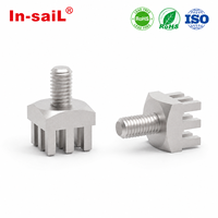 Borne de connexion à visser pour circuit imprimé (PCB) à courant élevé 180A M5, en laiton LF, élément de puissance pour boîtier de batterie et système de stockage d'énergie